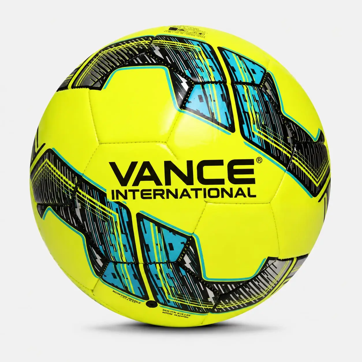 Vance International Neon Yellow Training Soccer Ball