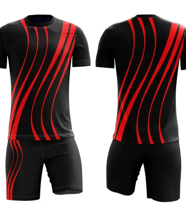 New Design Breathable Polyester Football Soccer Jersey