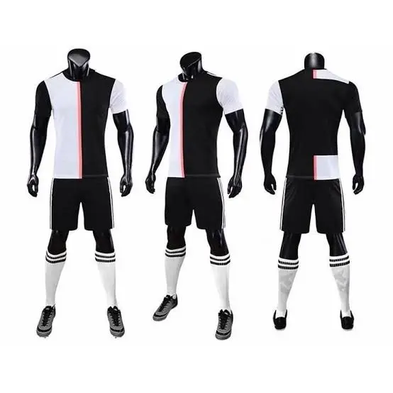 Custom handmade ign sport wear football kits no logo soccer jersey.
